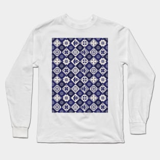 Mexican Talavera Tile Long Sleeve T-Shirt